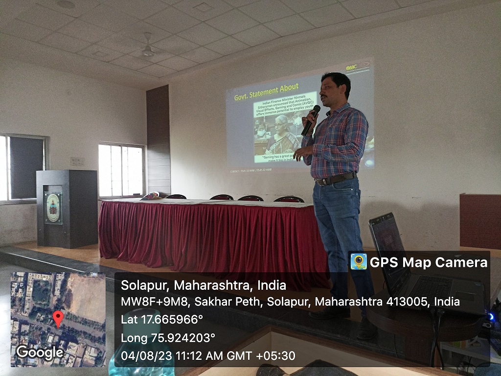 Guest Lecture on Career Opportunities in Media and Entertainment Industry